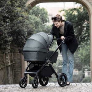 Kai Travel System Coco With Base Forest Grey 2