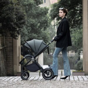 Kai Travel System Coco With Base Forest Grey 3