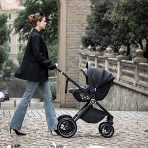 Kai Travel System Coco With Base Forest Grey 4