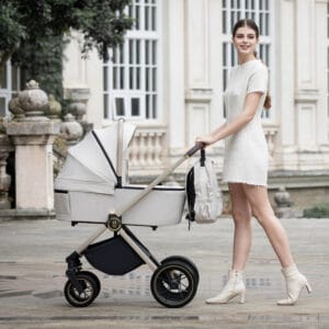 Kai Travel System Pecan With Base Sandstone 2