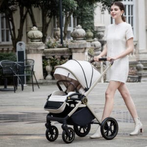 Kai Travel System Pecan With Base Sandstone 3