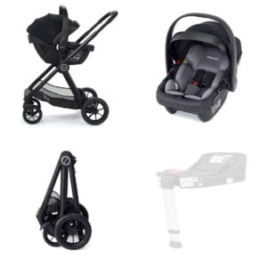 Memore V2 Travel System 12 Piece Coco Car Seat Black 4