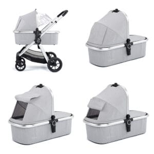 Memore V2 Travel System 12 Piece Pecan Car Seat Silver 8