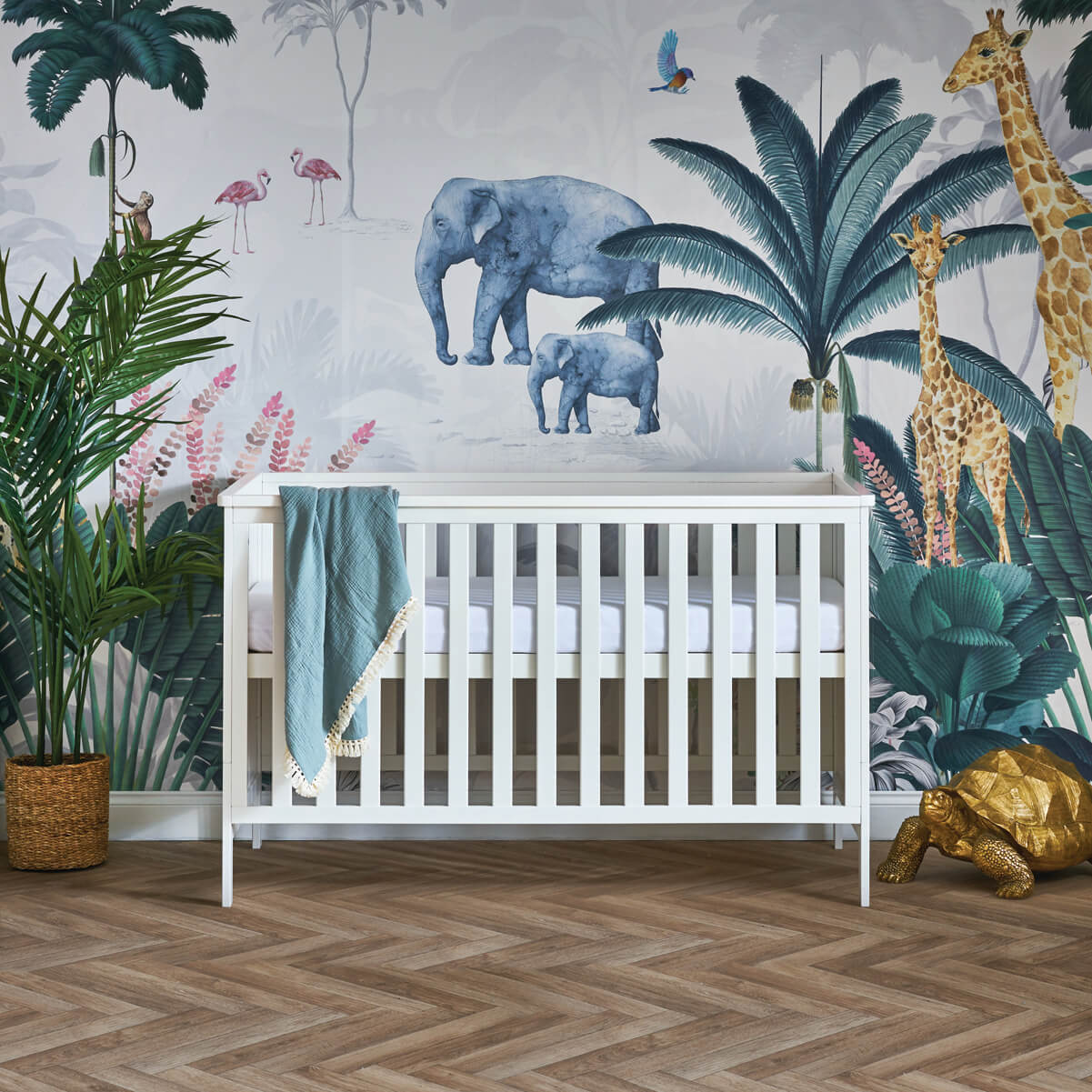Obaby Evie Cotbed White