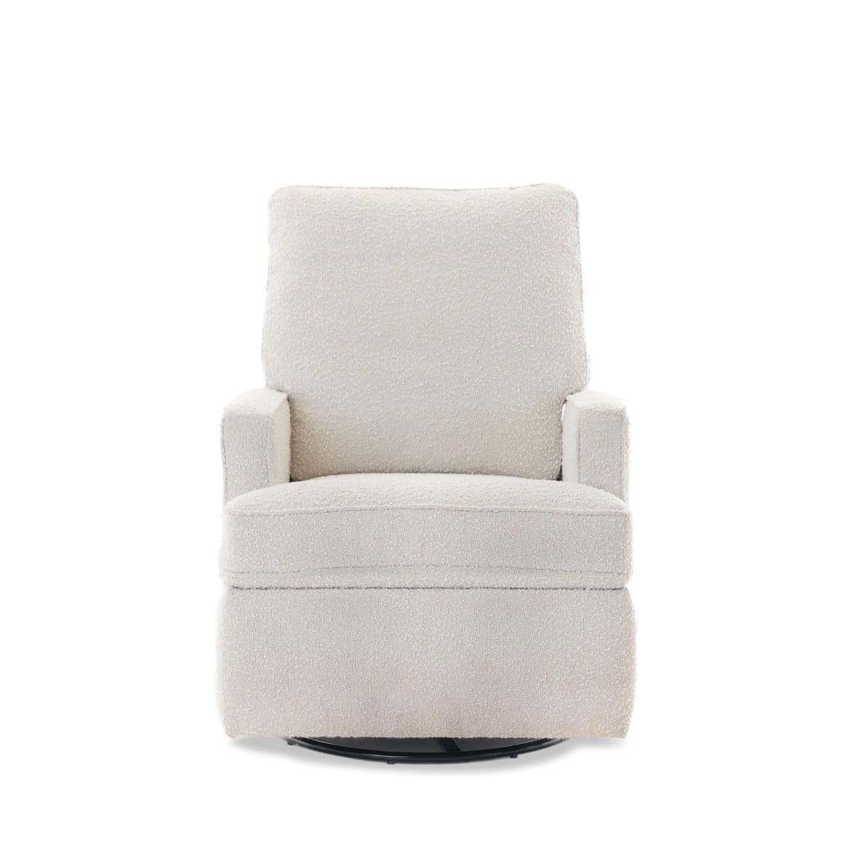 Obaby Madison Swivel Glider Recliner Chair Bouclé Style