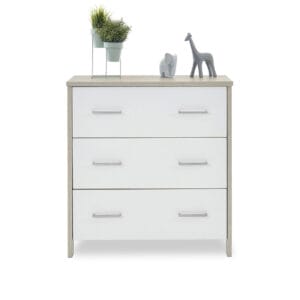 Obaby Nika Changing Unit Grey Wash And White (4)