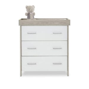 Obaby Nika Changing Unit Grey Wash And White (6)