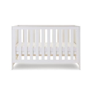 Obaby Nika Cot Bed White Wash (5)