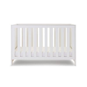 Obaby Nika Cot Bed White Wash (6)