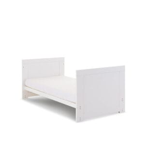 Obaby Nika Cot Bed White Wash (8)