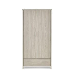 Obaby Nika Double Wardrobe Grey Wash