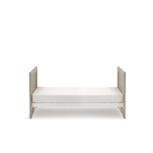 Obaby Nika Mini Cot Bed Grey Wash And White (5)