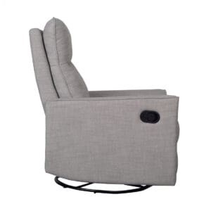 Obaby Savannah Swivel Glider Recliner Chair Pebble (4)