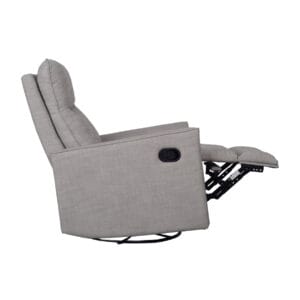 Obaby Savannah Swivel Glider Recliner Chair Pebble (5)