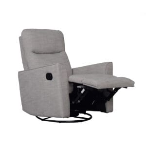 Obaby Savannah Swivel Glider Recliner Chair Pebble (6)