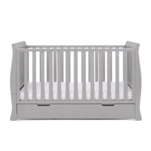 Obaby Stamford Classic Cot Bed Warm Grey (4)