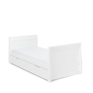 Obaby Stamford Classic Cot Bed White (1)
