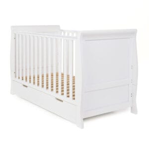 Obaby Stamford Classic Cot Bed White (11)