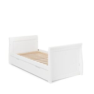 Obaby Stamford Classic Cot Bed White (12)