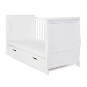 Obaby Stamford Classic Cot Bed White (13)
