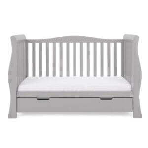 Obaby Stamford Luxe Cot Bed Warm Grey (10)