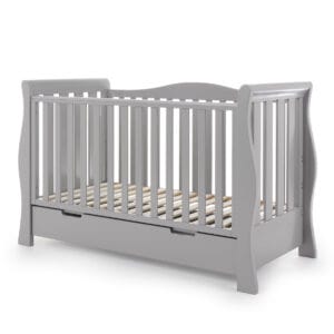 Obaby Stamford Luxe Cot Bed Warm Grey (14)