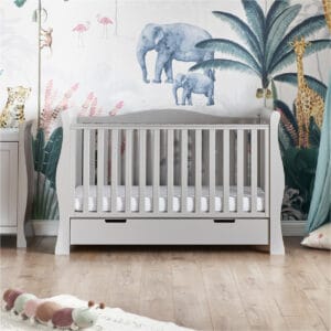 Obaby Stamford Luxe Cot Bed Warm Grey (19)