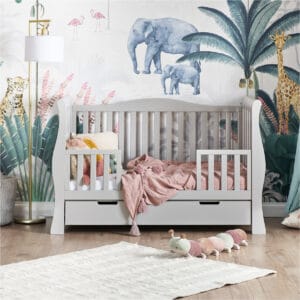 Obaby Stamford Luxe Cot Bed Warm Grey (21)