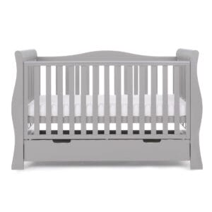 Obaby Stamford Luxe Cot Bed Warm Grey (5)
