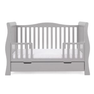 Obaby Stamford Luxe Cot Bed Warm Grey (8)