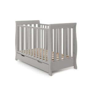 Obaby Stamford Mini Cot Bed Warm Grey (13)