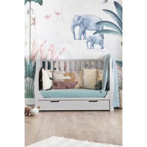 Obaby Stamford Mini Cot Bed Warm Grey (16)