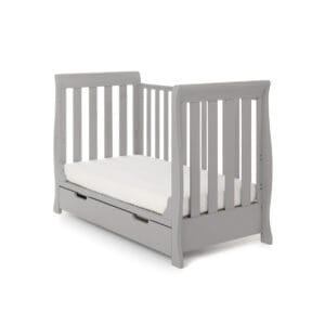 Obaby Stamford Mini Cot Bed Warm Grey (2)