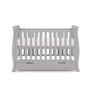 Obaby Stamford Mini Cot Bed Warm Grey (3)