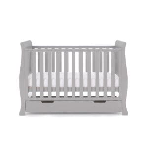 Obaby Stamford Mini Cot Bed Warm Grey (4)