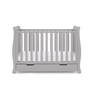 Obaby Stamford Mini Cot Bed Warm Grey (5)
