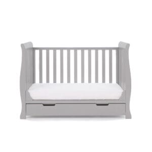 Obaby Stamford Mini Cot Bed Warm Grey (8)