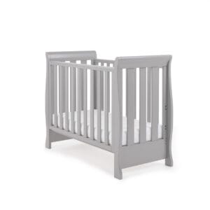 Obaby Stamford Space Saver Cot Warm Grey (9)