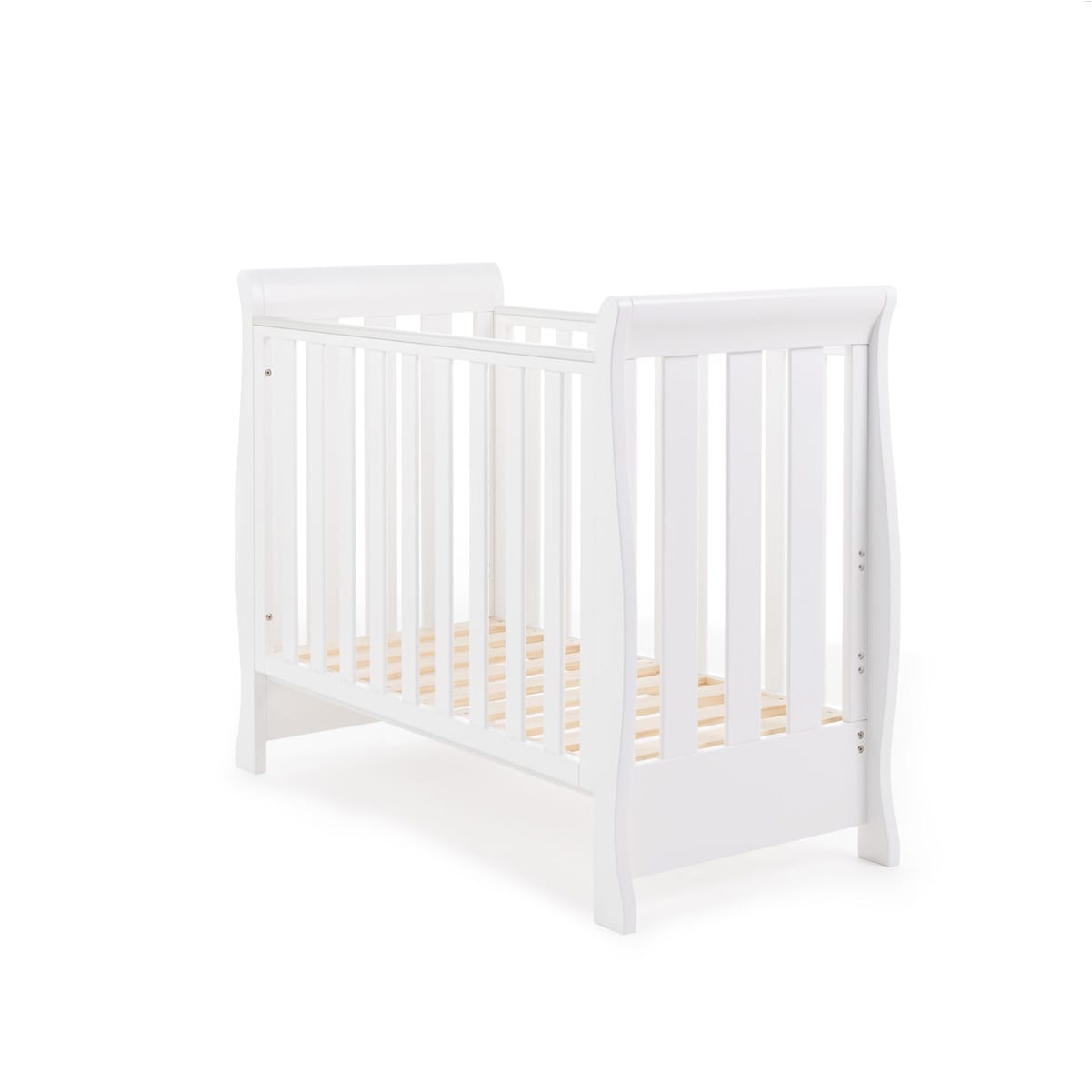 Obaby Stamford Space Saver Cot White (10)