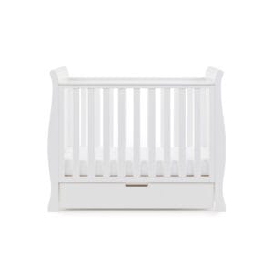 Obaby Stamford Space Saver Cot White (3)
