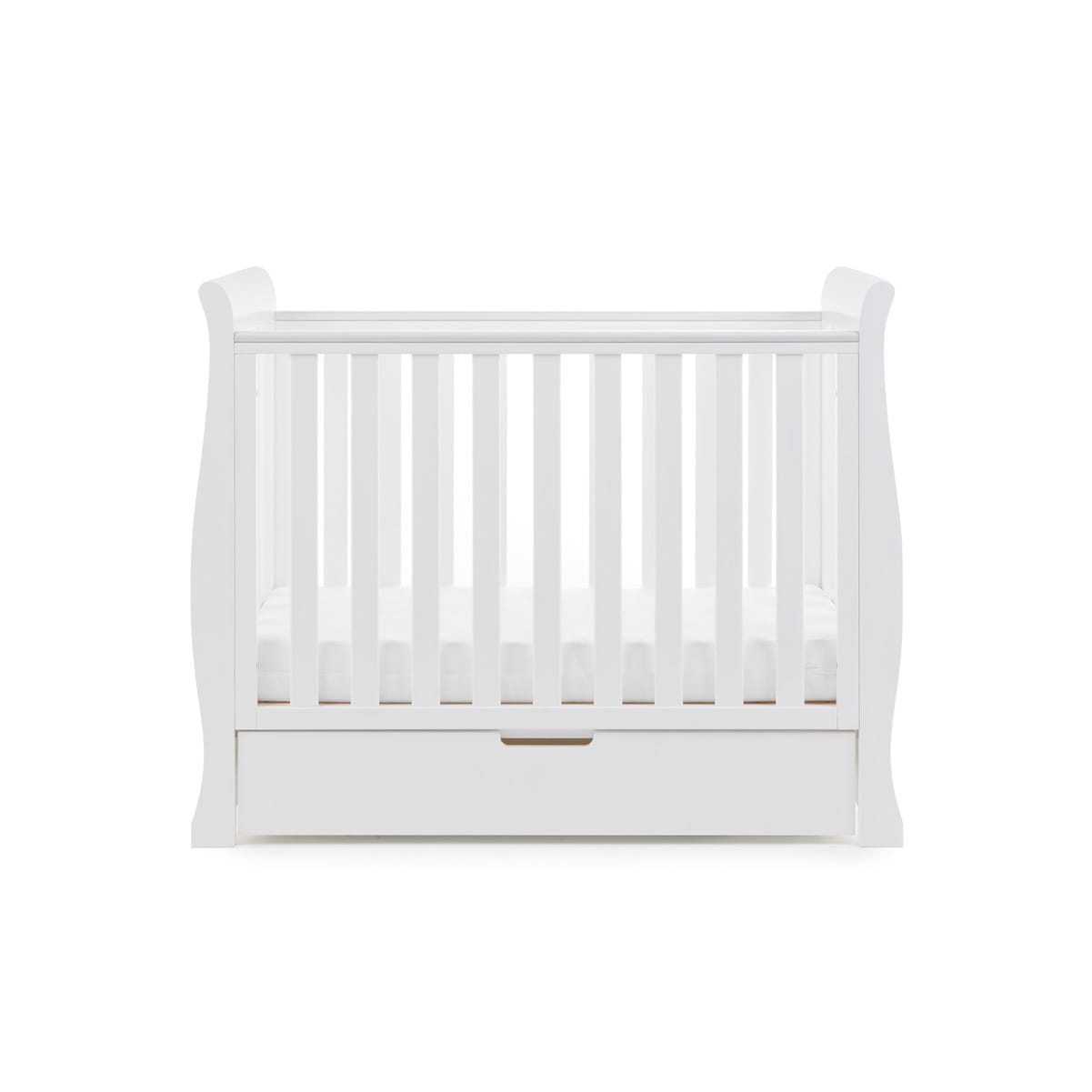 Obaby Stamford Space Saver Cot White (3)