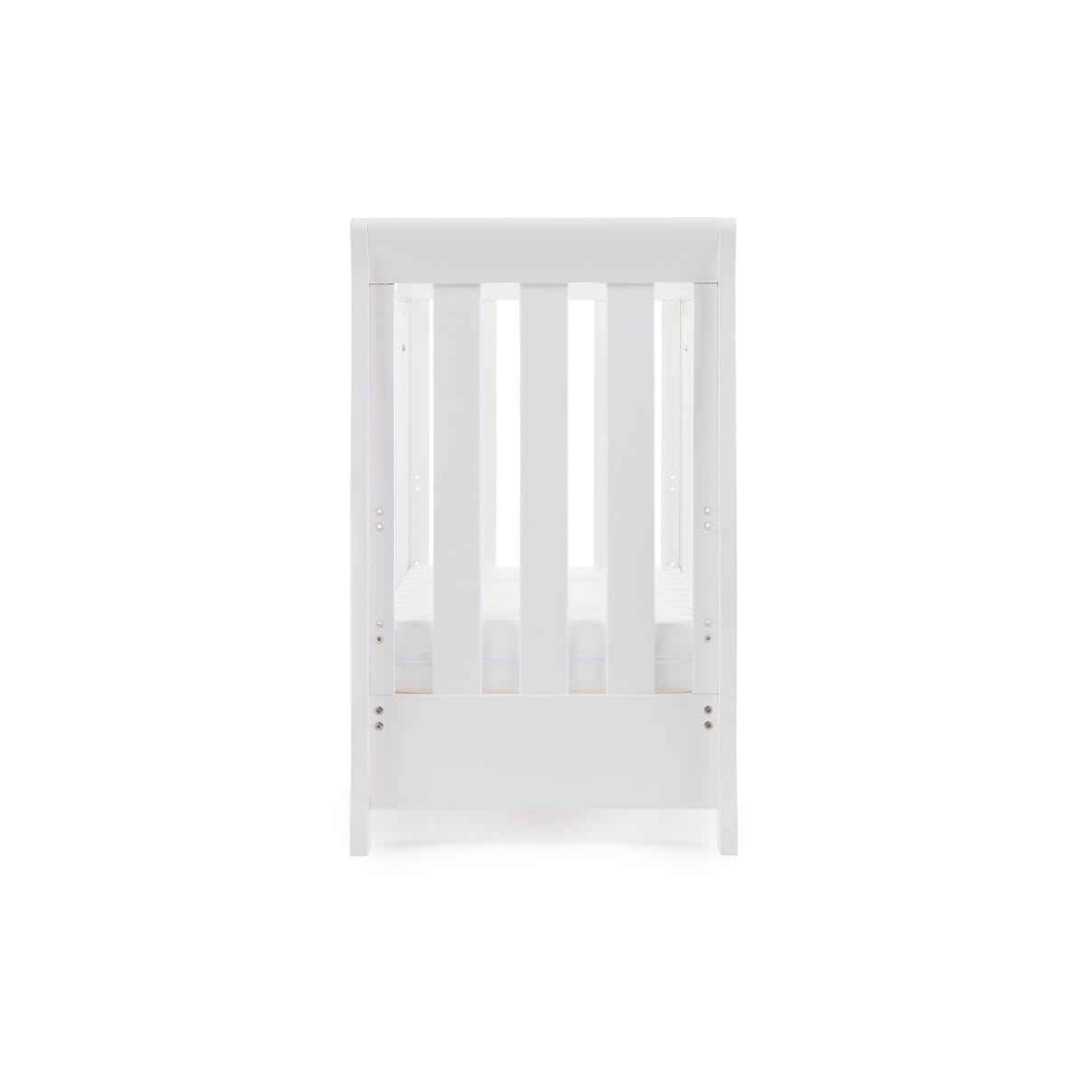 Obaby Stamford Space Saver Cot White (7)