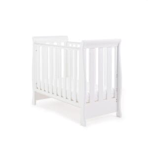 Obaby Stamford Space Saver Cot White (9)