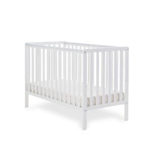Obaby Bantam Cot White (2)