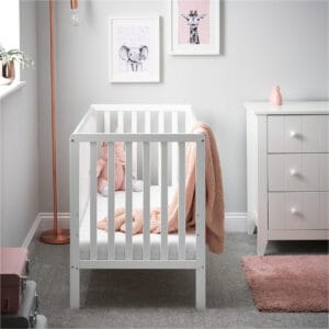 Obaby Bantam Cot White (7)