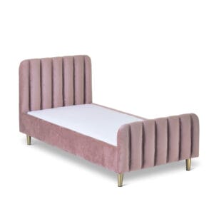 Obaby Gatsby Velvet Single Bed Pink (1)