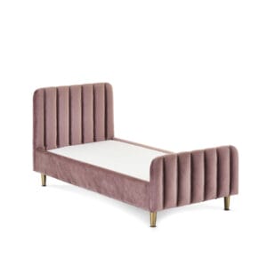 Obaby Gatsby Velvet Toddler Bed Pink (2)