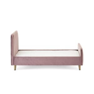 Obaby Gatsby Velvet Toddler Bed Pink (3)