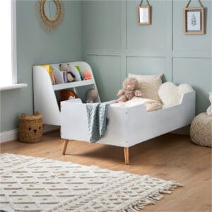 Obaby Maya Toddler Bed White With Natural (3)