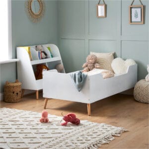 Obaby Maya Toddler Bed White With Natural (4)